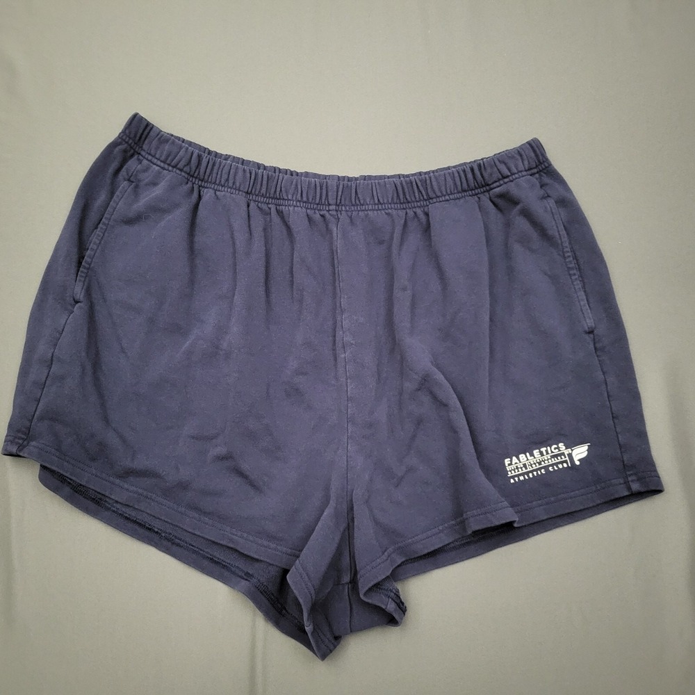 Fabletics Navy Athletic Shorts